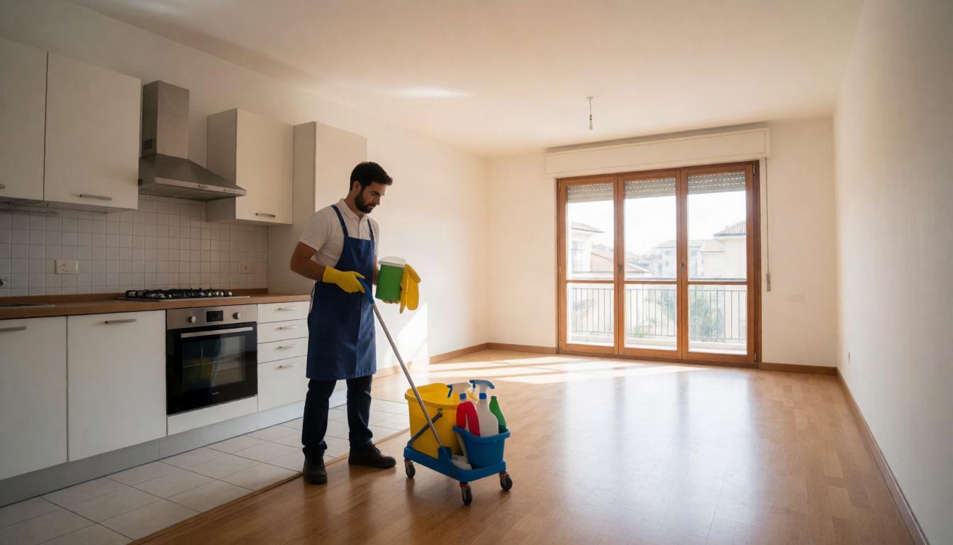 Pulizie precise per cambio immobile